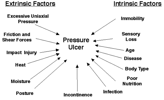 Pressure Ulcer Risk Factors
